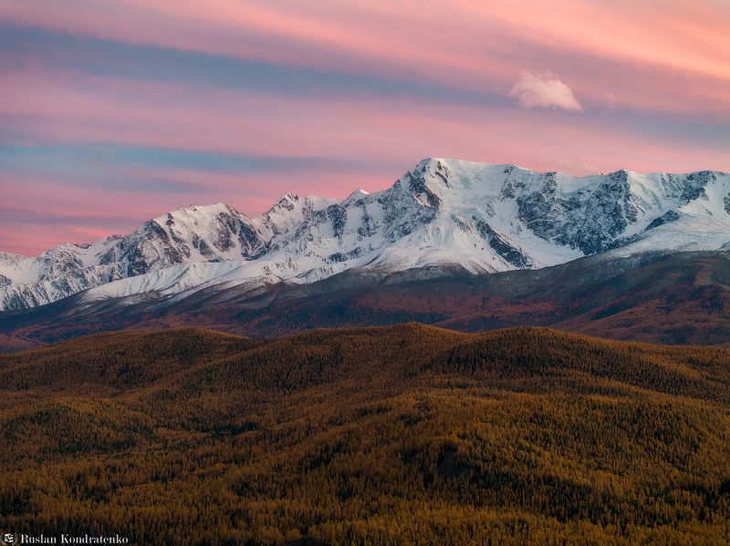 алтай, осень, горный алтай, северо-чуйский хребет Северо-Чуйский хребет фото превью