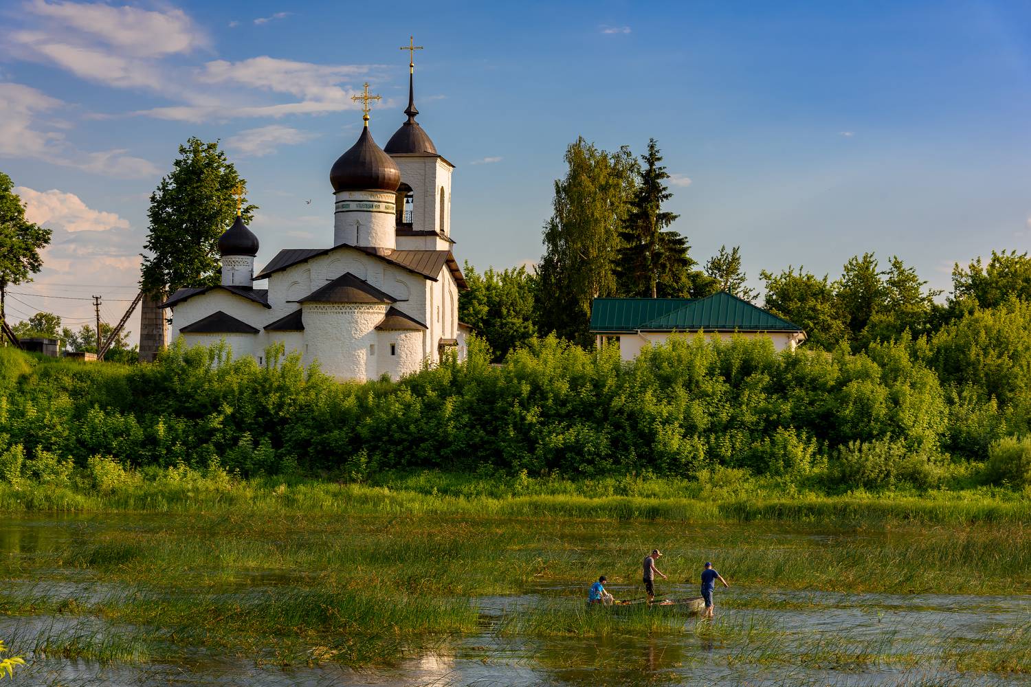 лето, река,, Юрий Матвеев