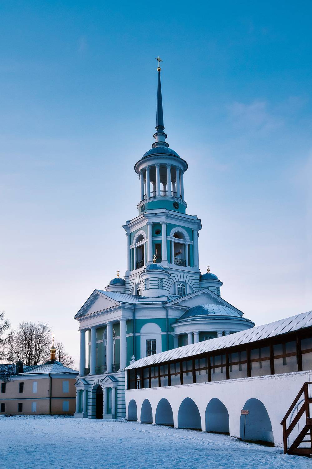 тверь, зима, церковь, Валерий Вождаев