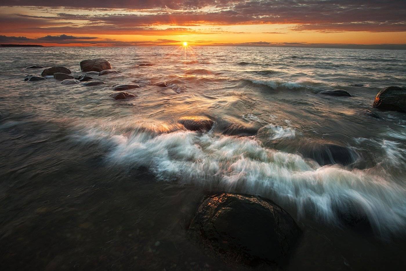 закат, ключенков, лето, эстония, Kljuchenkow Aleksandr