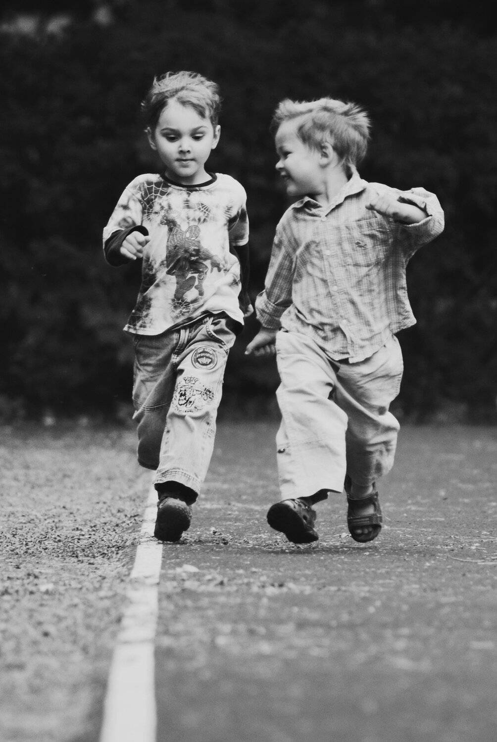 Дети, чб, , Анастасия Волкова