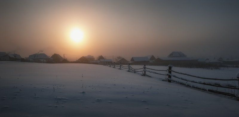 Морозное утро... фото превью