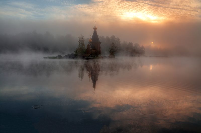 на сказочной реке Вуоксе фото превью
