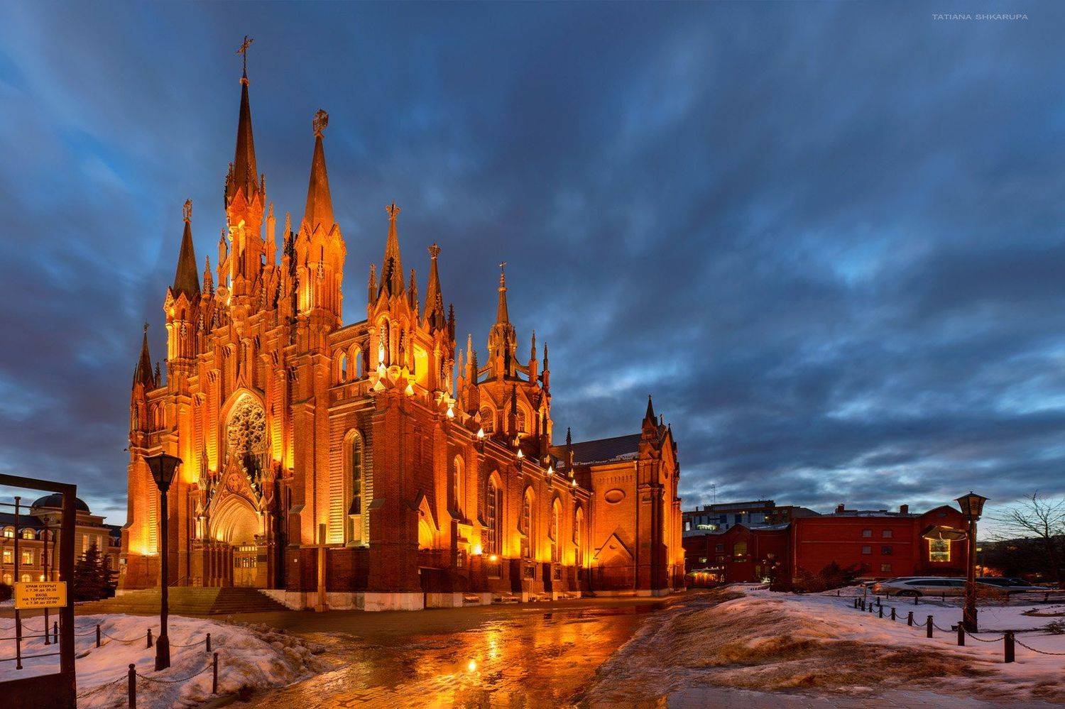 Католический собор, Москва, Панорамы, Храмы москвы, Татьяна Шкарупа
