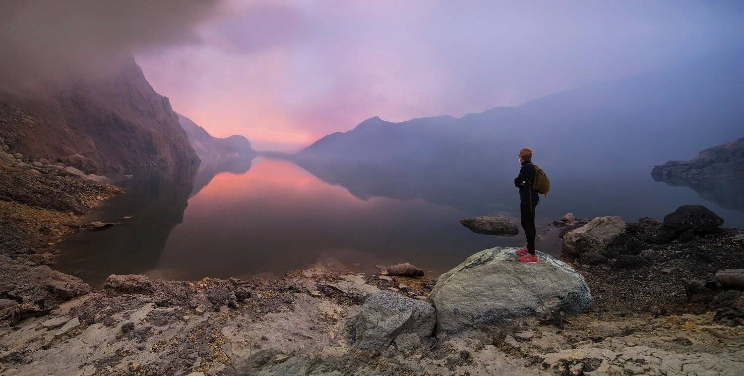 Индонезия. Ява, Иджен, вулкан, Дмитрий