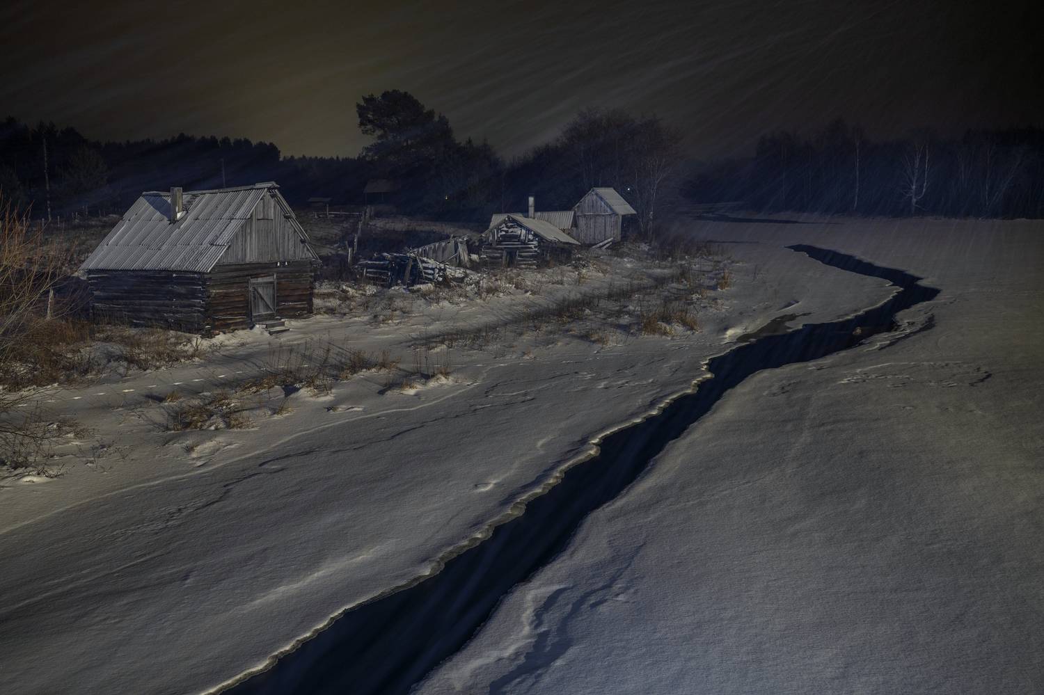 пяльма, карелия, ночь, Олег Зверев