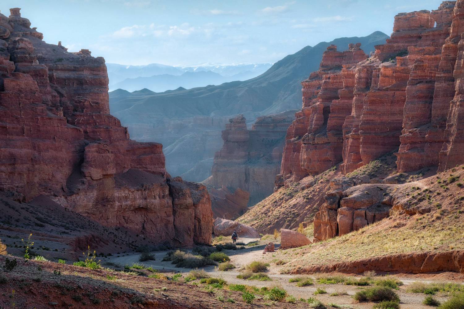 юго-восточный казахстан, северный тянь-шань, горы, чарынский каньон, Кетова Вера