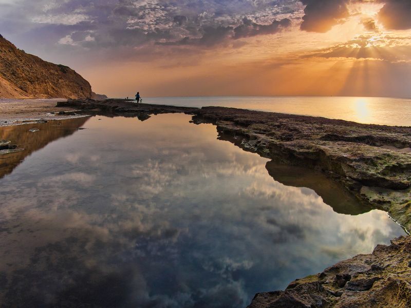 Mediterranean Sea, Sunset фото превью