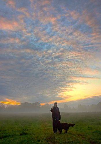 На рассвете
