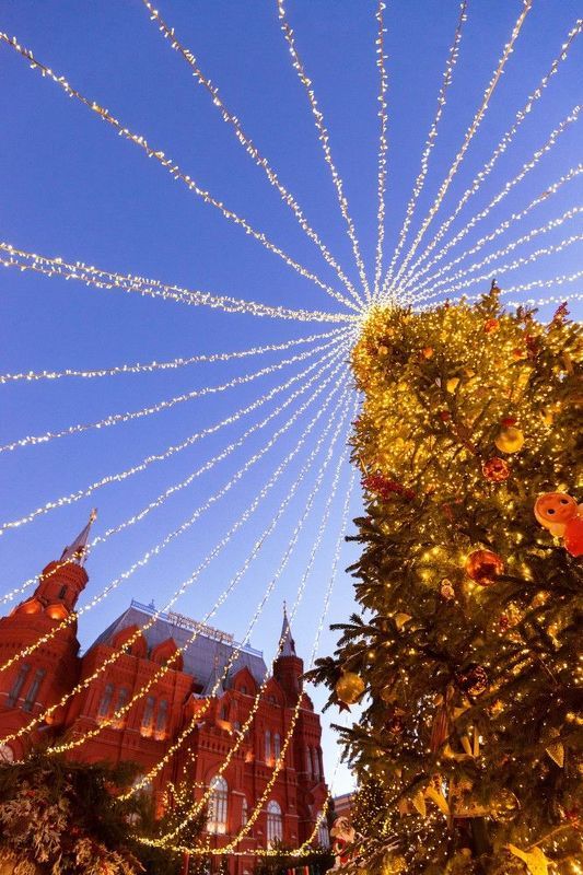 #москва Праздничная Москва, 2025. фото превью