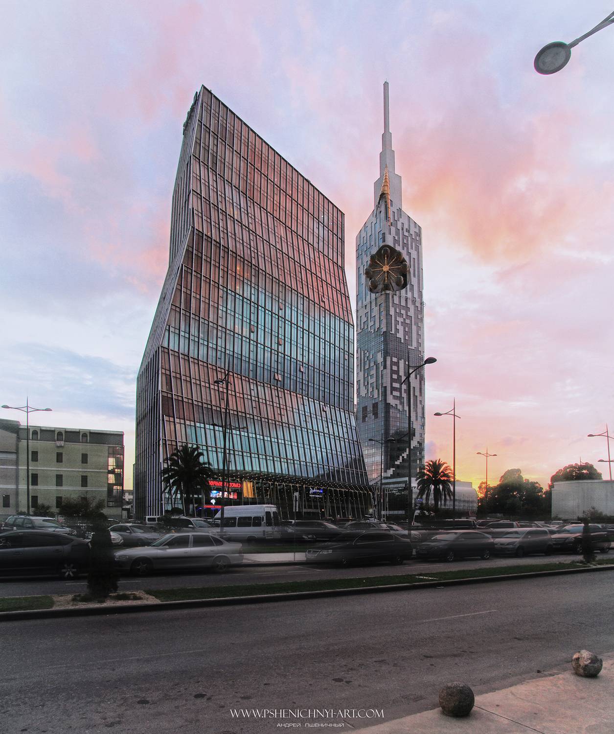 архитектура, геометрия, форма, батуми, городской пейзаж, Пшеничный Андрей