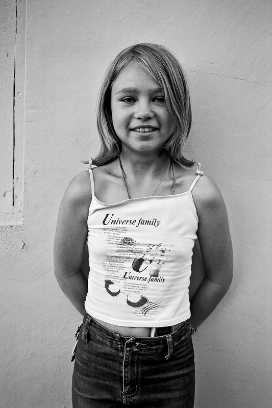 дети, портрет, взгляд, апатиты, чб Новое поколение. 2005 фото превью