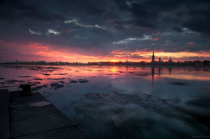 санкт-петербург, спб, россия, питер, spb, saint-petersburg, piter, russia, нева, neva, ледоход Невский ледоход фото превью