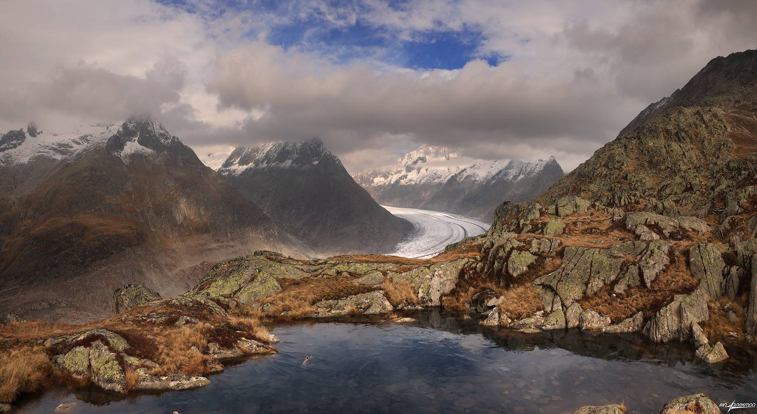 swiss,швейцария,горы,ледник,осень,bettmeralp, Матвеев Николай