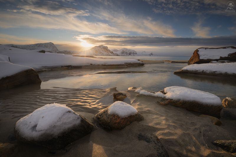 норвегия, лофотены, haukland HAUKLAND фото превью