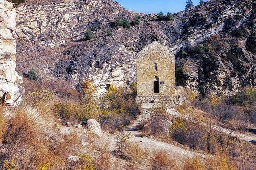 Христианский храм Датуна, республика Дагестан.