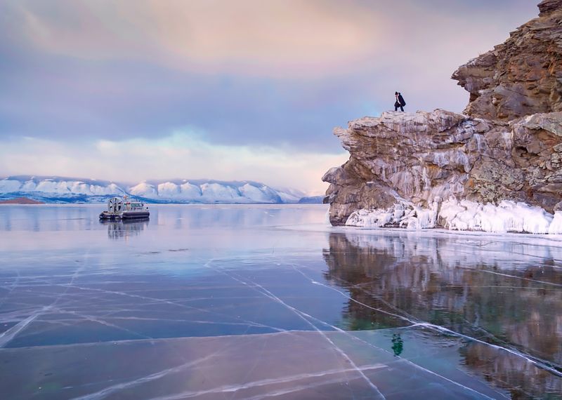 Январь на Байкале фото превью