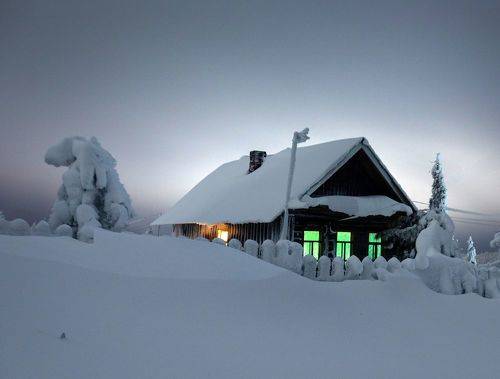 В снежном плену