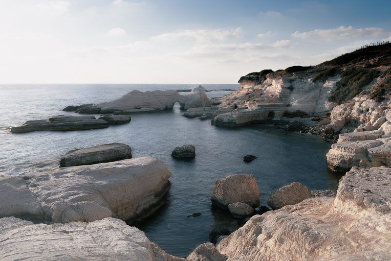 Белые скалы фото превью