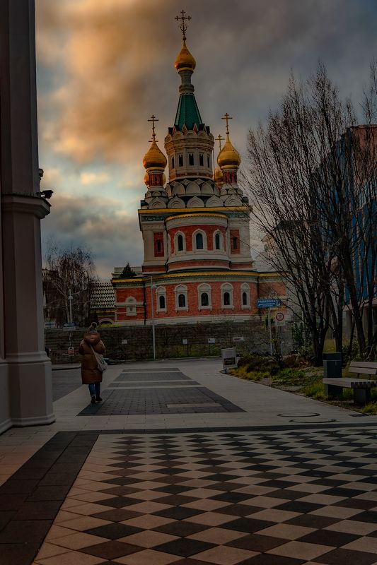 Russian orthodox cathedral of St. Nicholas фото превью