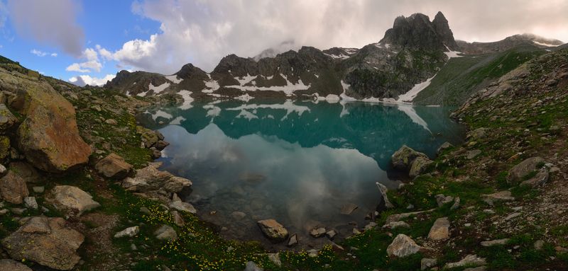 Софийское вечерне-зелено-бирюзовое фото превью