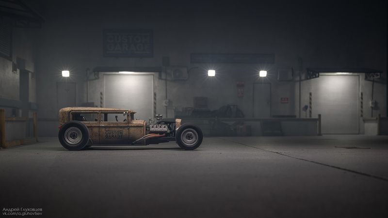 hot rod, ford tudor, автомобиль 1932 Ford Tudor Hot Rod фото превью