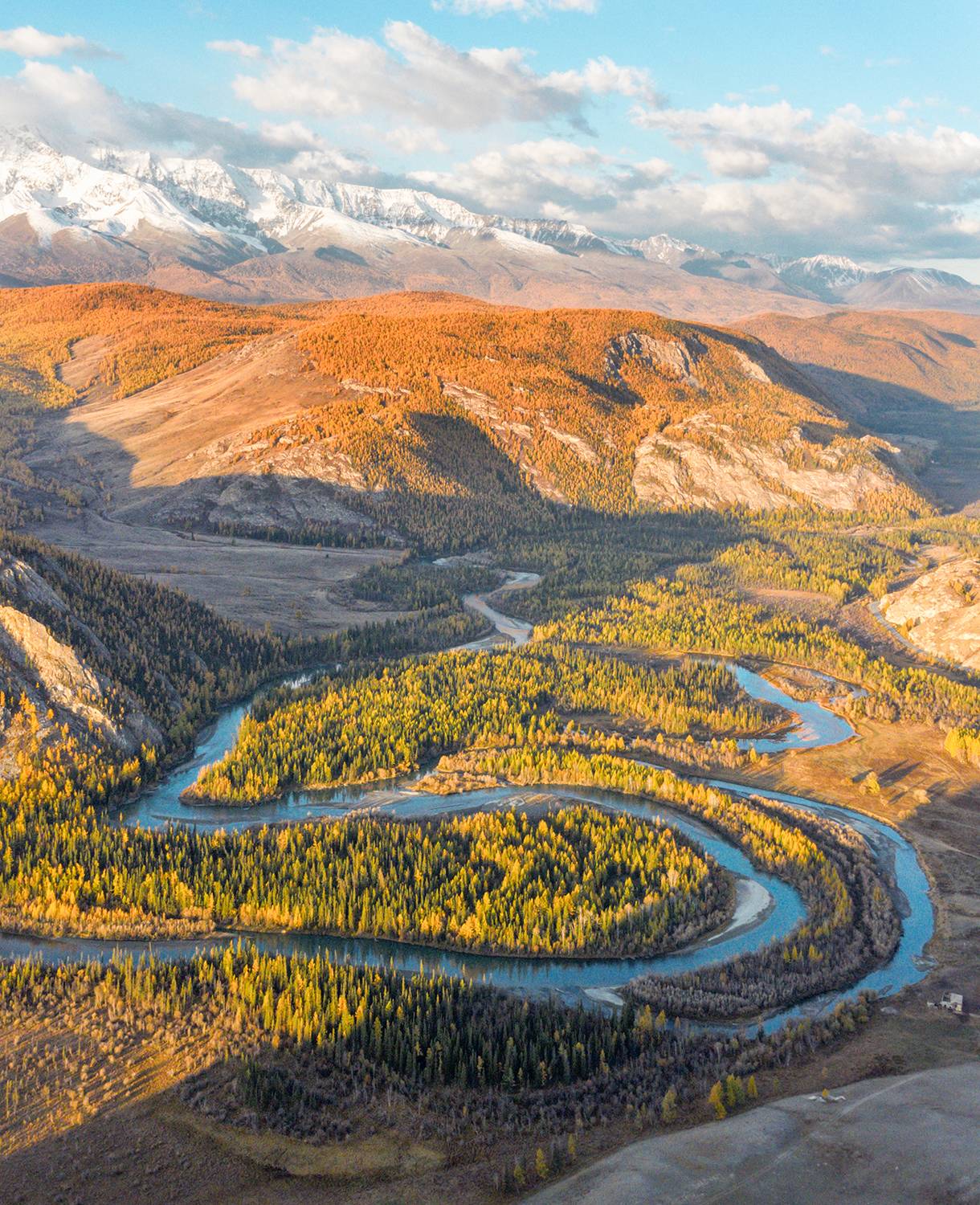 Алтай, Россия,горы, пейзаж, природа, Чуйский меандр, Лариса Дука