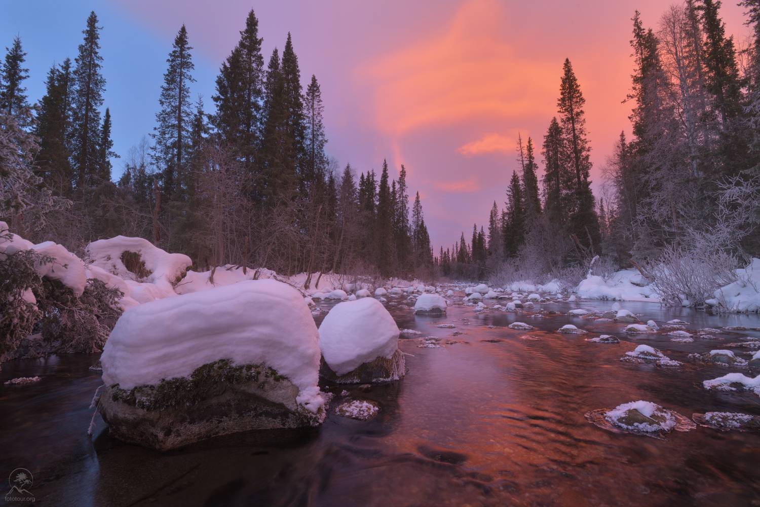 кольский, зима, фототур на кольский, мурманская область, речки, зимний кольский, заполярье, Гордиенко Анатолий