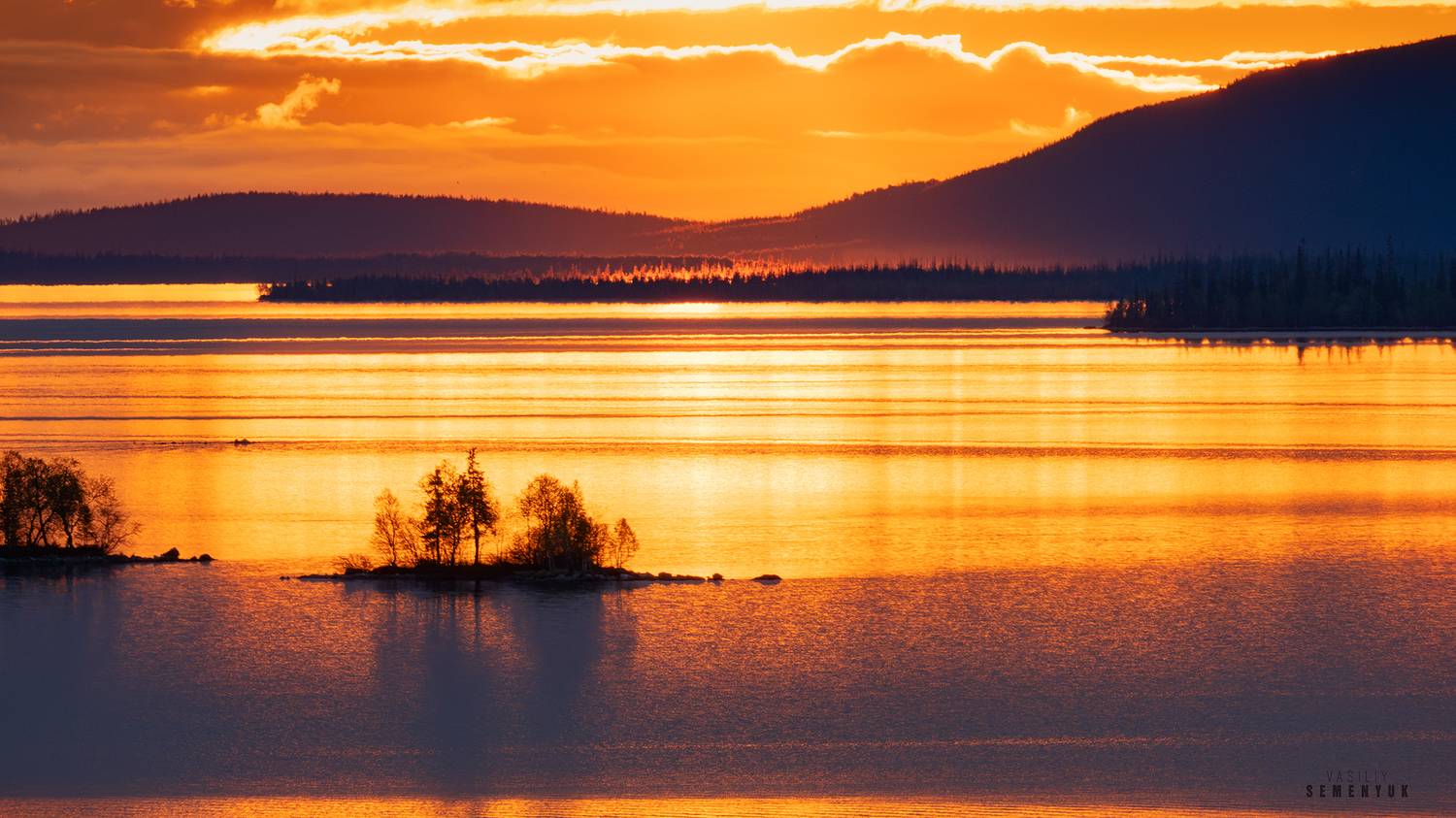 кольский, хибины, имандра, озеро, полярный день, 600мм, свет, Семенюк Василий