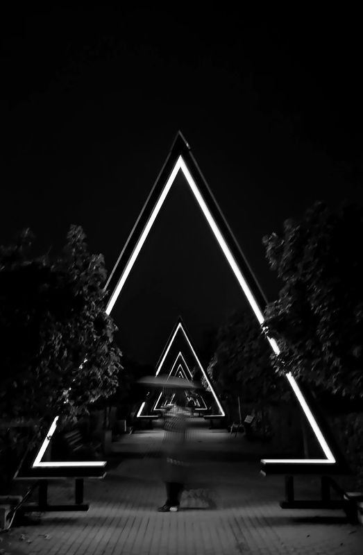 улица,чб,архитектура,воронеж В миг фото превью