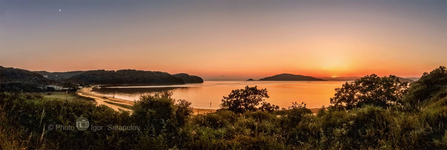 японское море, фототуризм, фото в путешествии,  туристическая фотография,  путешествие на автомобиле, путешествие,  приморье, приморский край, полуостров зарубина,  пейзаж, панорама, дальний восток, бухта, андреевка, konica minolta, Сарапулов Игорь