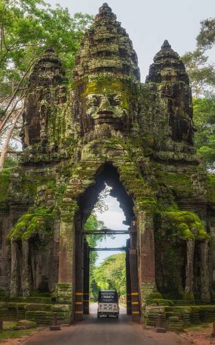 Северные ворота «Ангкор Тома» / Angkor Thom North Gate