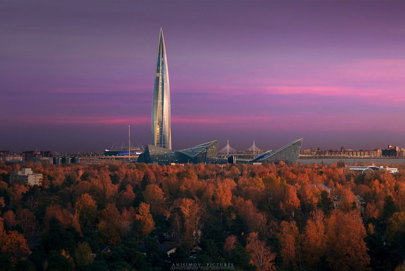 санкт-петербург , архитектура, nikon Лахта Центр фото превью