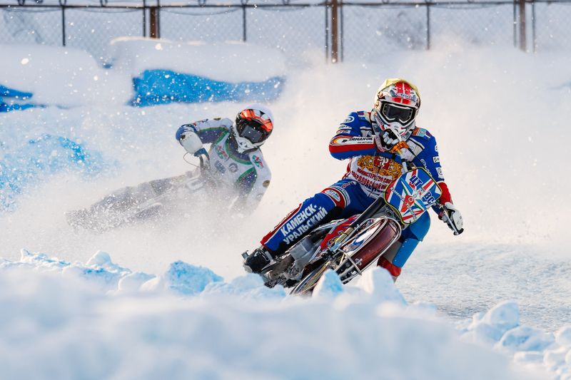 спорт, гонки на льду, лед, спидвей, спортивный фотограф Speedway фото превью