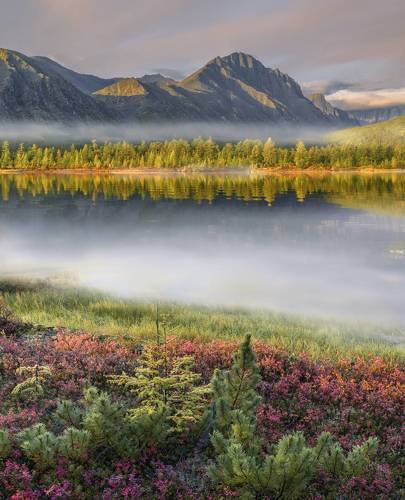 Ранее утро на Колыме...