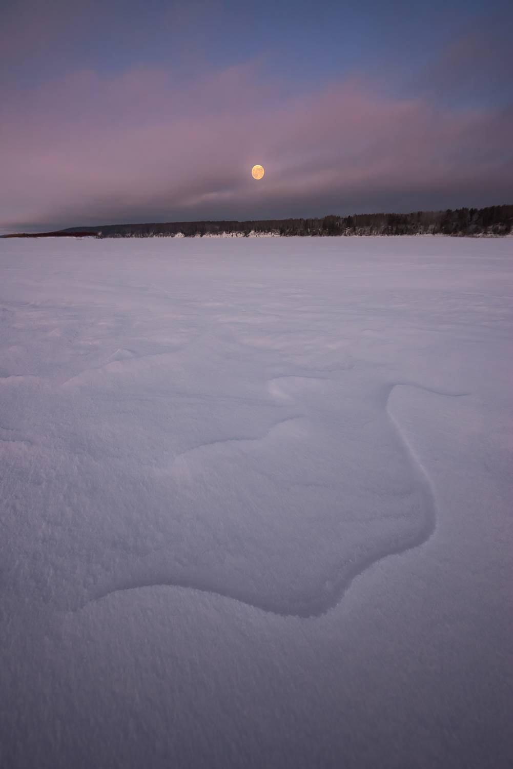 восход луны над северной двиной, Смольский Евгений