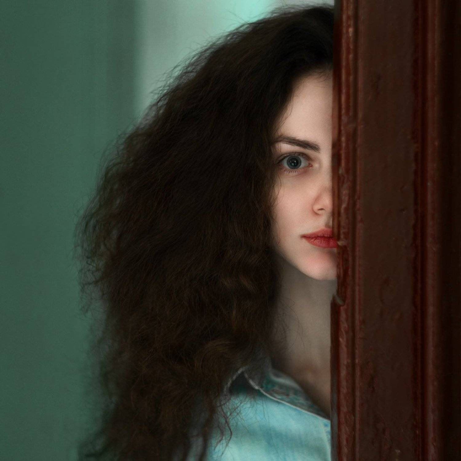 портрет, девушка, Филипп Рабачев