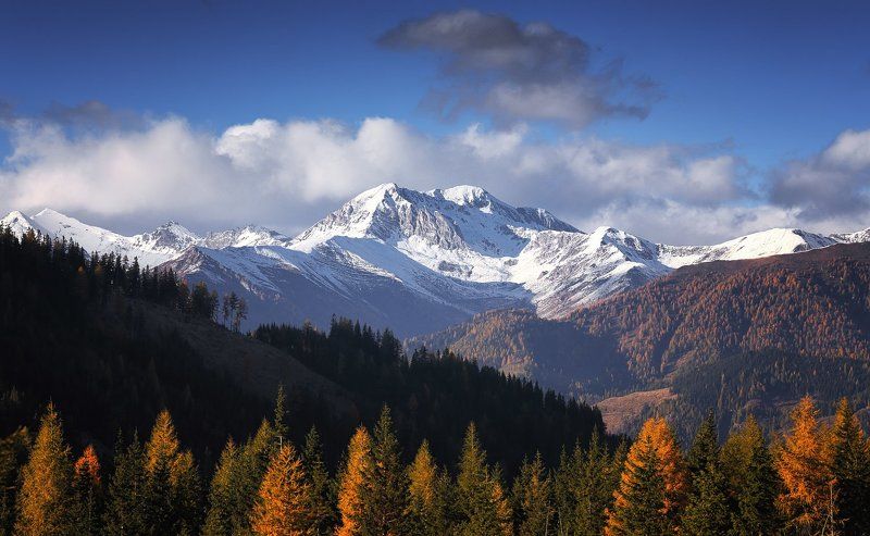 Осенние вершины фото превью