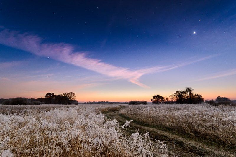 Про октябрьский иней фото превью