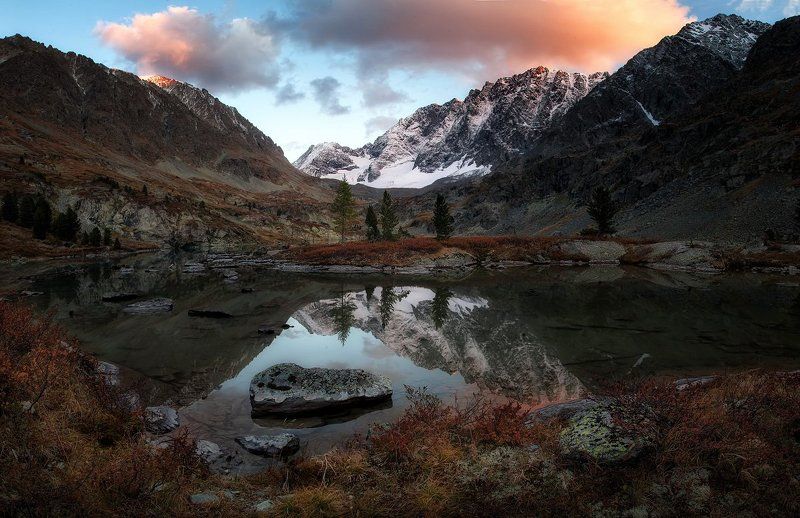 алтай, altay, куйгук, озеро куйгук Тихий вечер на Куйгуке фото превью