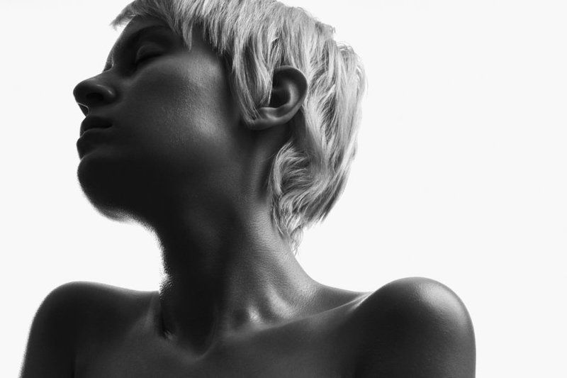 Арт, Портрет, Черно-Белое, Черное, Белое, Женщина, Волосы, Кожа, Woman, Hair, Art, Portrait, BW, Skin, White, Black, Artphoto Люба фото превью