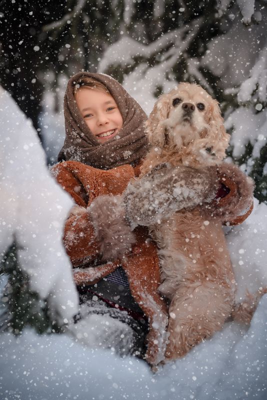 На прогулке фото превью