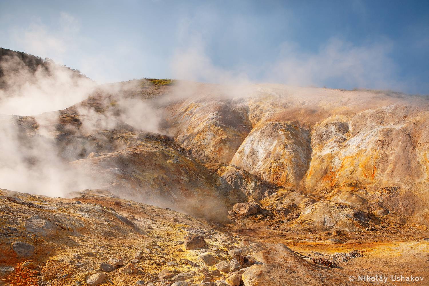 Камчатка, вулкан, Мутновский, Ушаков Николай