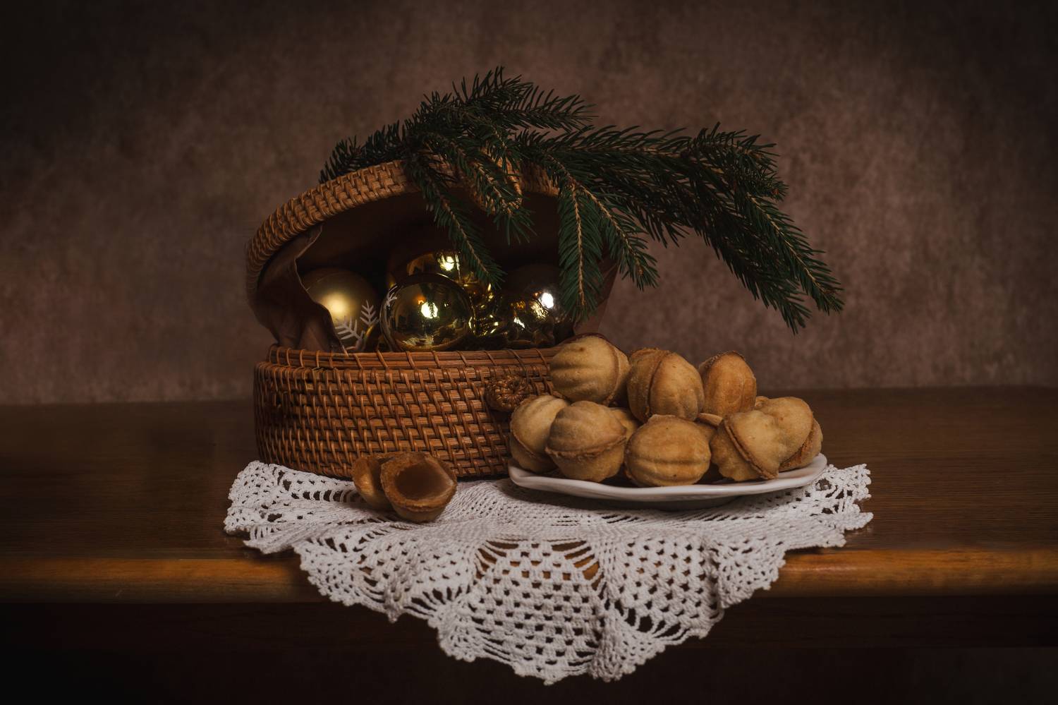 новогодний натюрморт, Наталья Максимова