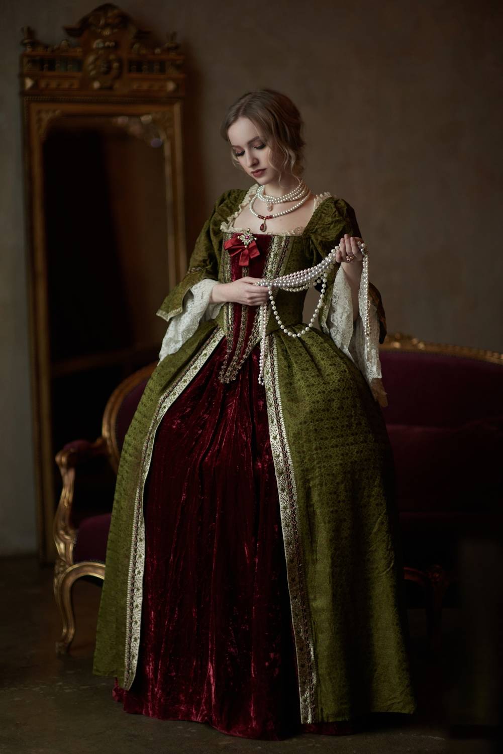 исторический портрет, женский портрет, постановочная фотография, тематическая фотосессия, woman portrait, art photo, Федоренко Мария