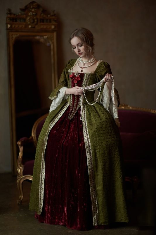 исторический портрет, женский портрет, постановочная фотография, тематическая фотосессия, woman portrait, art photo The Pearl фото превью