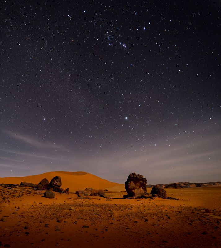 алжир, сахара, тассилин-аджер, тадрарт, algeria, tassilin-ajer, tadrart, нд, alger 2025, пустыня, sahara, африка, africa, когда не спится, by night, ночное фото Звезды над Сахарой фото превью
