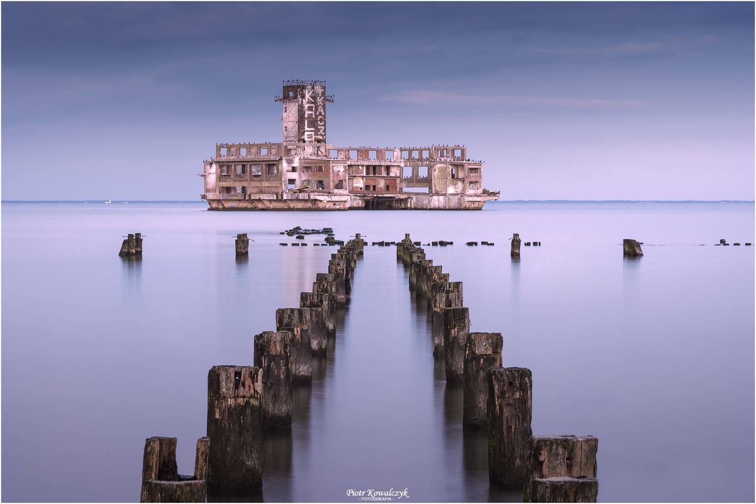 polska, zima, torpedownia, Kowalczyk Piotr