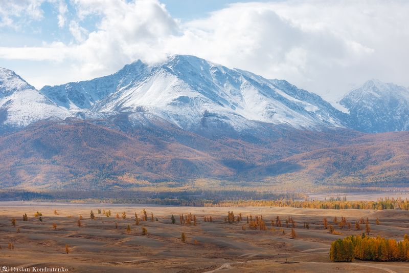 курайская степь, алтай, горный алтай, степь, осень, горы Курайская степь фото превью