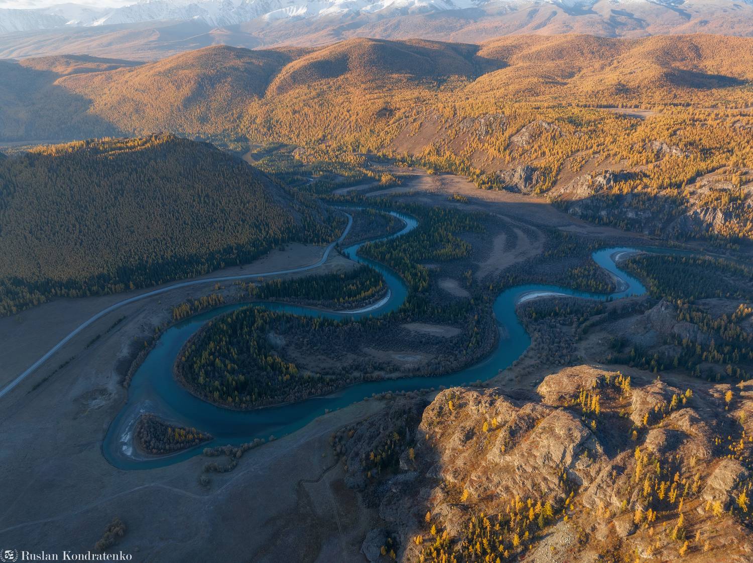 алтай, осень, горный алтай, чуя, чуйские меандры, меандры, Кондратенко Руслан